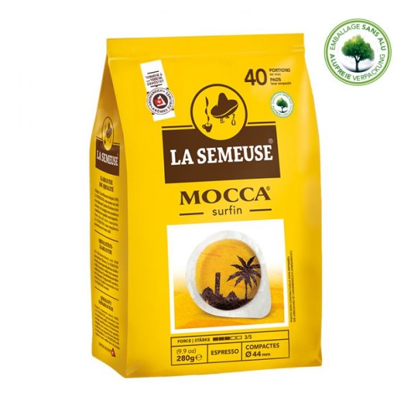 La Semeuse - Mocca Surfin ESE-Pads - 40 Kaffeepads