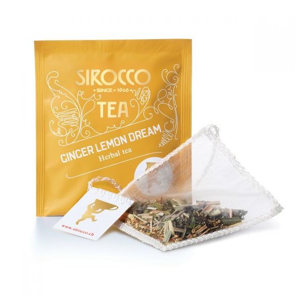 Sirocco Tee - Ginger Lemon Dream - Bio-Kr&auml;utertee - 20 Beutel