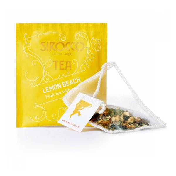 Vorteilspack Sirocco Tee - Lemon Beach - Organischer Tee - 3 x 20 Teebeutel (60 Teebeutel)